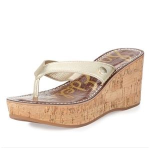 Gold Sam Edelman Sandals